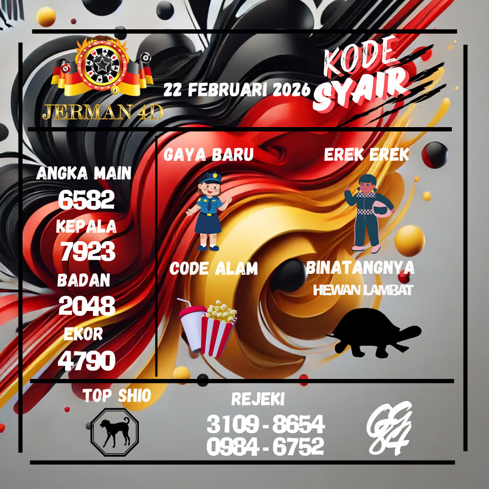 Kode Syair Jerman4d Pools Februari pools