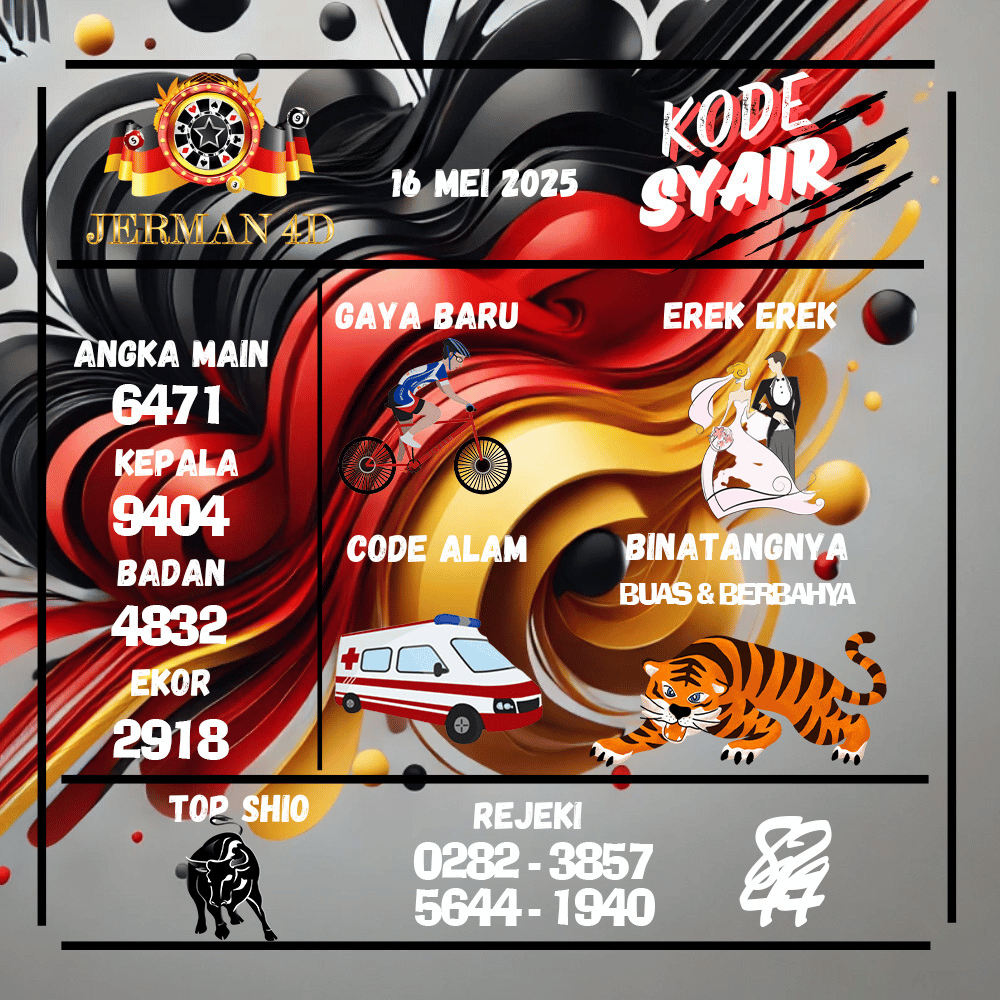 Kode Syair Jerman4D Pools - Mei Pools
