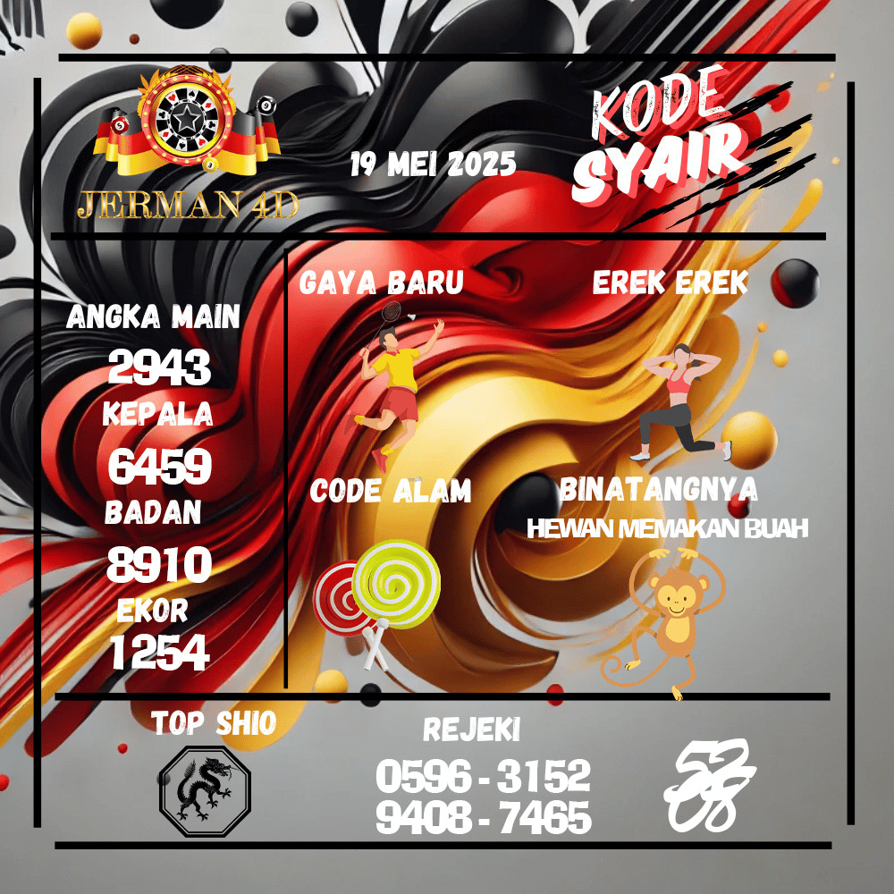 Kode Syair Jerman4D Pools - Mei Pools

