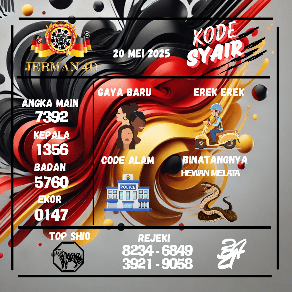 Kode Syair Jerman4D Pools - Mei Pools
