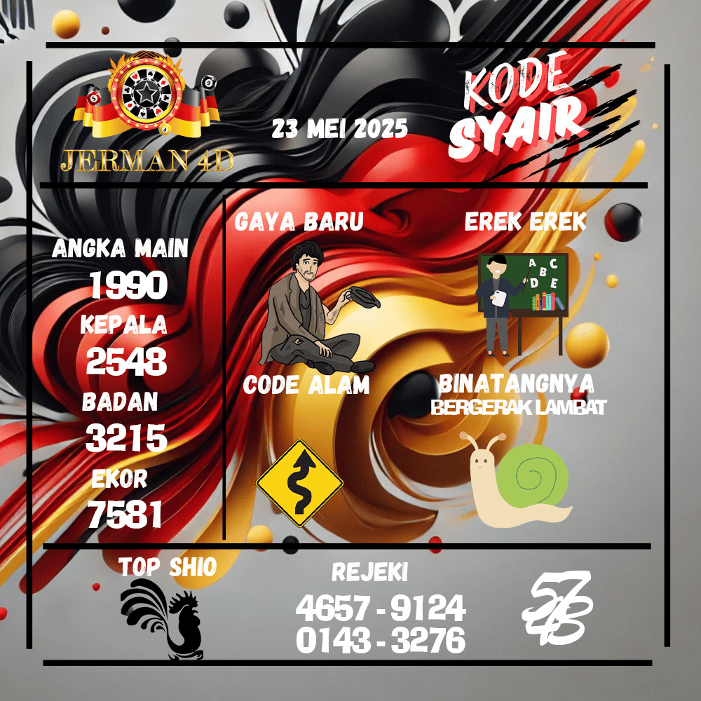 Kode Syair Jerman4D Pools - Mei Pools
