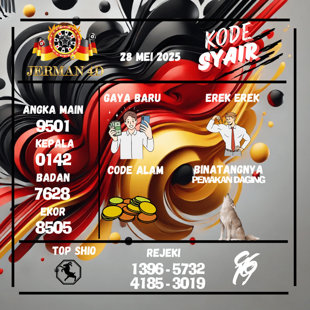 Kode Syair Jerman4D Pools - Mei Pools
