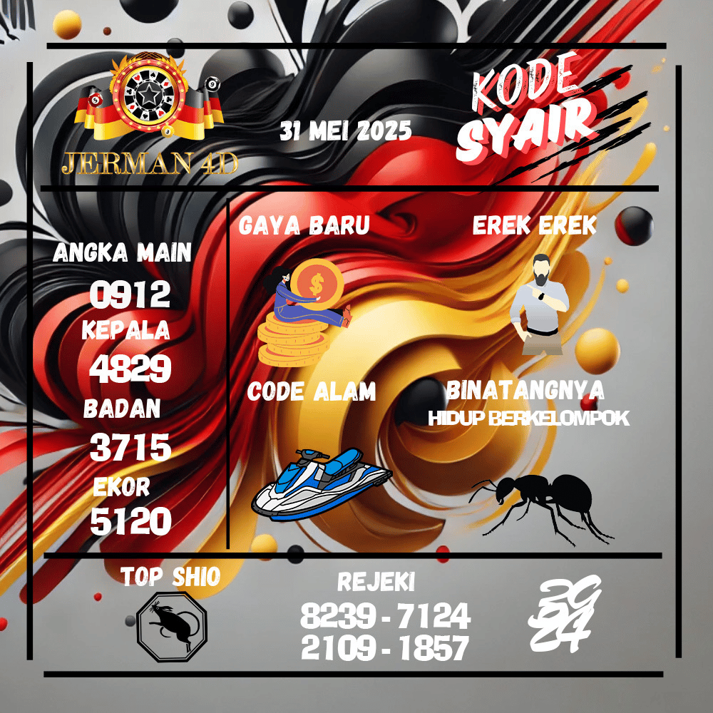 Kode Syair Jerman4D Pools - Mei Pools
